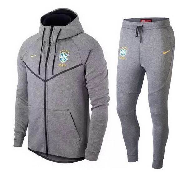 Chandal Brasil 2018 Gris Marino